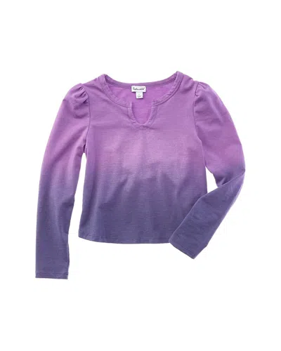 Splendid Purple Ombre T-shirt