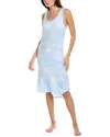 Splendid Racerback Maxi Dress In Blue