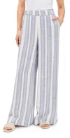 Splendid Reagan Linen-blend Pant In White/seaport