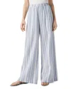 Splendid Reagan Linen-blend Pant In White/seaport