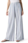 Splendid Reagan Linen-blend Pant In White/seaport