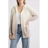 Splendid Ophelia Rib Cardigan In Cactus Ombre