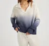 Splendid Raya Polo Sweater In Multi