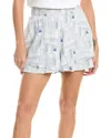 Splendid Raylee Embroidered Short In White