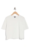 Splendid Raylee Eyelet Sweatshirt In Paper