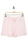 Splendid Raylee Scallop Eyelet Shorts In Patina