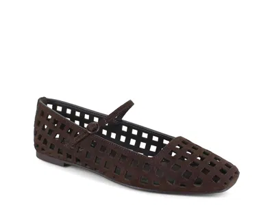 Splendid Rebel Mary Jane Flat In Brown