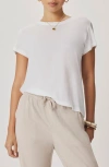 Splendid Regen Cotton T-shirt In White