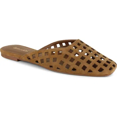 Splendid Remi Geo Cutout Flat In Brown