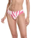 Splendid Retro Bikini Bottom In Pink