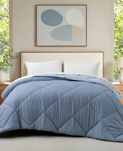 Splendid Reversible Comforter, Full/queen In Gray,blue