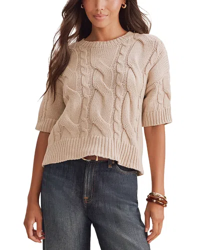 Splendid Rhiannon Cable Knit Sweater In Multi
