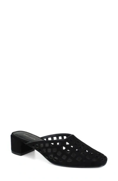 Splendid Ria Geo Cutout Mule In Black