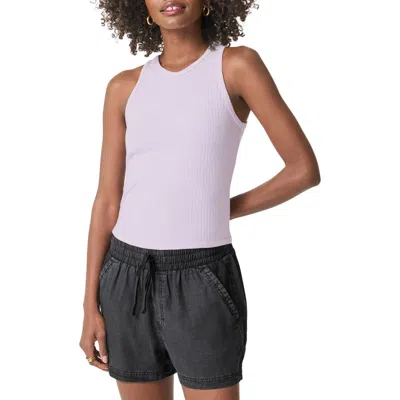 Splendid Rib Crop Tank In Twilight