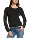 Splendid Rib Knit Top In Black