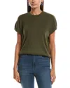 Splendid Rib Knit Top In Green