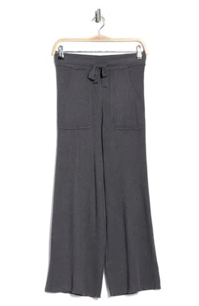 SPLENDID SPLENDID RIB KNIT WIDE LEG CROP PANTS