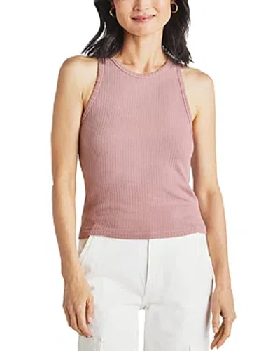 Splendid Ribbed Tank Top In Lotus