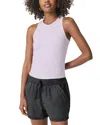 Splendid Rib Crop Tank In Twilight