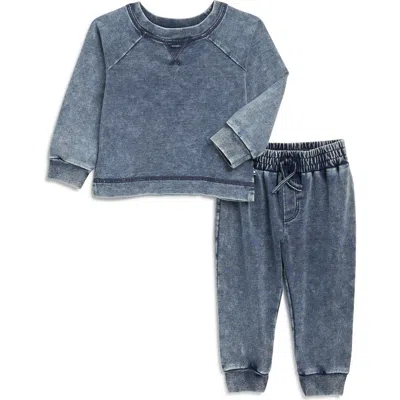 Splendid Babies'  Rinse Pullover & Joggers Set In Animal Print