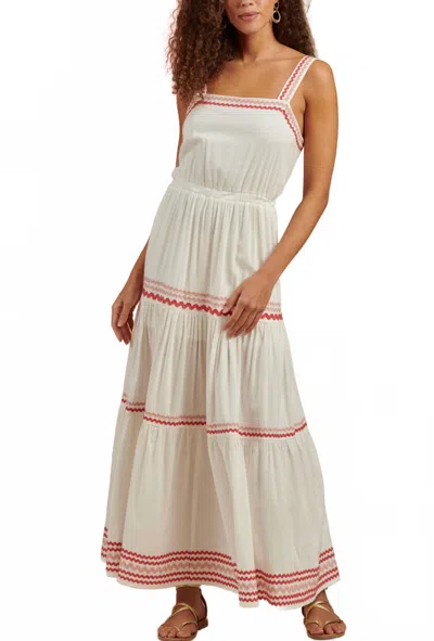 Splendid Riviera Maxi Dress In White