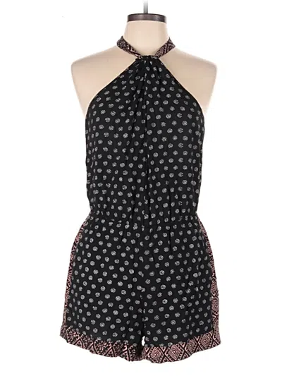 Pre-owned Splendid Romper In Black