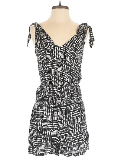 Pre-owned Splendid Romper In Black