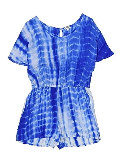Pre-owned Splendid Kids' Romper In Blue