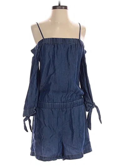 Pre-owned Splendid Romper In Blue