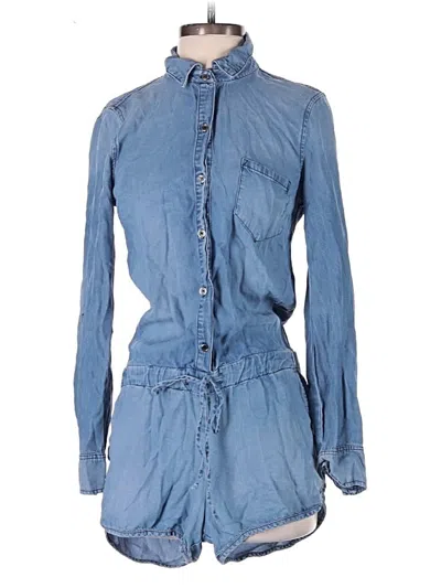 Pre-owned Splendid Romper In Blue