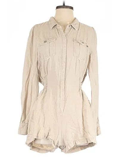 Pre-owned Splendid Romper In Brown