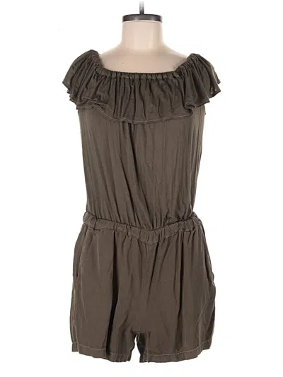 Pre-owned Splendid Romper In Green