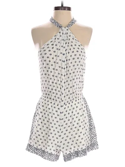 Pre-owned Splendid Romper In Ivory