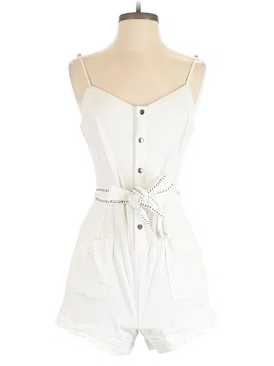 Pre-owned Splendid Romper In White