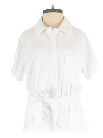 Pre-owned Splendid Romper In White