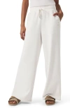 Splendid Rory Eyelet Embroidered Sweatpants In Black
