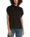 Splendid Rosalie Cowl Neck Wool-blend Sweater In Black
