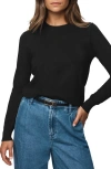 Splendid Rosanna Crewneck Sweater In Black
