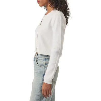 Splendid Rowena Crop Cardigan In White