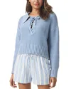 Splendid Roxie Lace Up Sweater