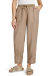 Splendid Ryan Drawstring Crop Pants In Cactus