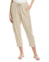 Splendid Angie Straight Leg Linen Blend Drawstring Pants