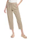 Splendid Angie Straight Leg Linen Blend Drawstring Pants In Multi