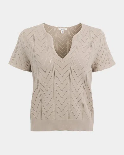 SPLENDID SABRINA POINTELLE SWEATER