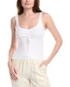 Splendid Sage Sweater Tank In White