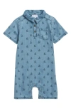 Splendid Sail Away Romper In Blue