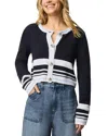 Splendid Sailor Striped Cardigan In Multi