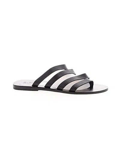 Pre-owned Splendid Sandals In Black