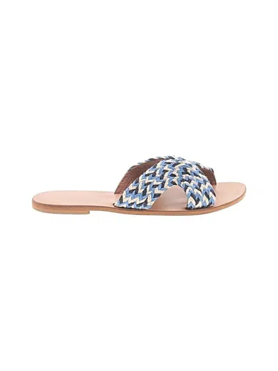 Pre-owned Splendid Sandals In Blue