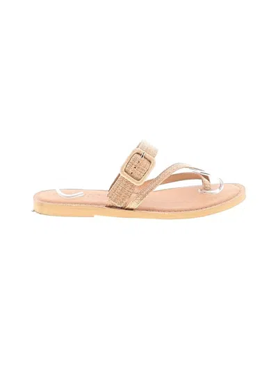 Pre-owned Splendid Sandals In Brown